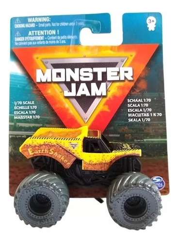 Autos Monster Jam Vehiculo A Escala 1:70 Coleccionable