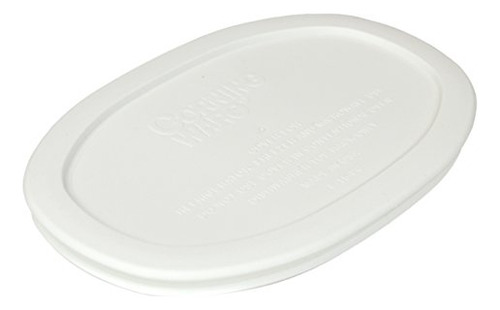 Funda De Plástico Corningware F-15, Ovalada, Blanca Francesa