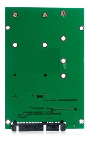 Adaptador Ssd Ngff M.2 B+m Msata A Sata Iii 3. Doble Puerto