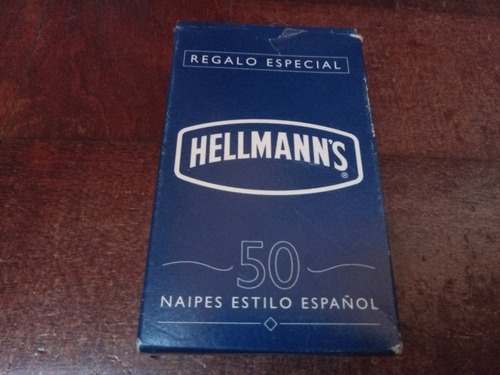 Cartas Naipes Españolas Hellmanns