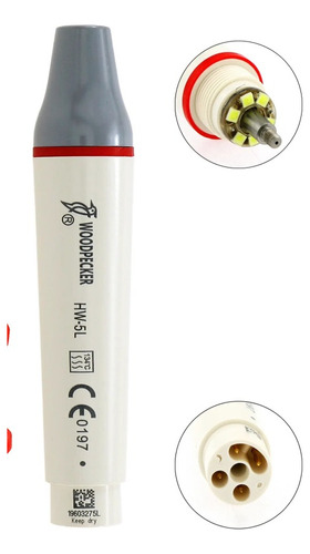 Pieza De Mano Woodpecker Hw-5l Para Ultrasonido Dental (led)
