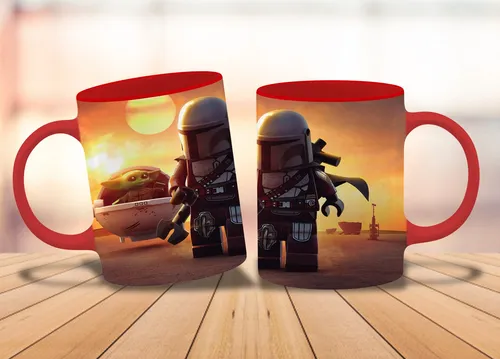 Taza Star Wars Baby Yoda Mandalorian