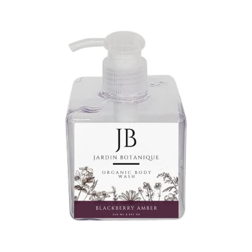 Blackberry Amber Organic Body Wash (8 Oz Bottle)