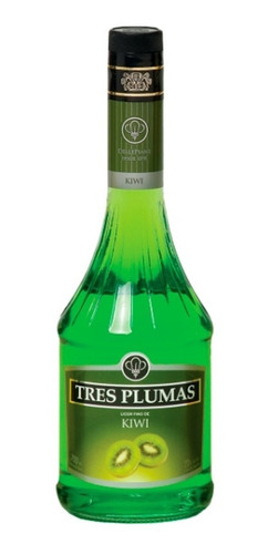 Licor Tres Plumas Kiwi X750cc