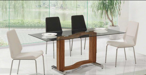 Mesa De Comedor Base Central Curva 200x100cm Outlet