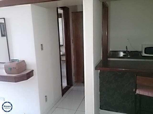 Flat Com 1 Dorm, Centro, São Vicente - R$ 205 Mil, Cod: 17053 - V17053