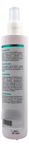Alaciante Termoprotector 320ml Vittale