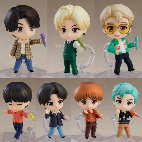 Bts Colección Los 7 Nendoroid Jimin, Suga, V, Jung, Etc. 