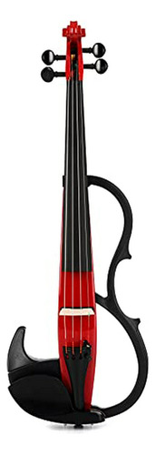 Yamaha Sv-200 Silent Violin Rendimiento Modelo Rojo Cardinal