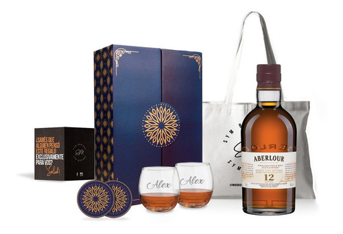 Box Experiencia Whisky Aberlour 700ml Regalo Aniversario