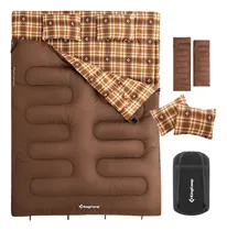 Comprar Saco De Dormir Doble Tamaño Queen Para 2 Personas 20 Grados