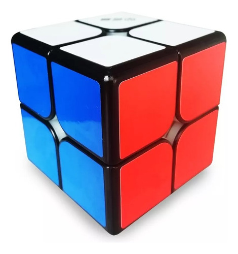 Cubo Rubik 2x2 Qiyi Ms Magnético Black Original