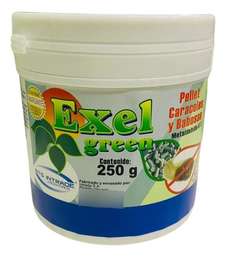 Exel Green Pellet Caracoles Y Babosas - 250g