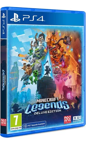 Jogo Ps4 Minecraft Legends Deluxe Edition Fisico