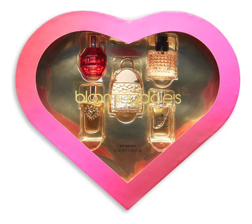 Set De 5 Minis Perfumes Edición San Valentin Prada Valentino