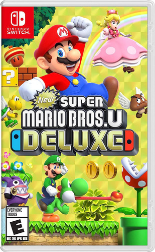 New Super Mario Bros U Deluxe Switch ( Físico Nacional Br )