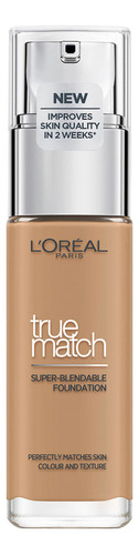 Base de maquillaje en spray L'Oréal Paris True Match Super-Bendable Foundation Base True Match FDT tono ambre dore 7n - 30mL