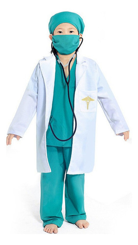 Disfraz De Doctor Enfermera Para Niños Disfraz De Cosplay