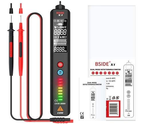 Multímetro Inteligente X1 Sin Contacto Probador De Voltaje