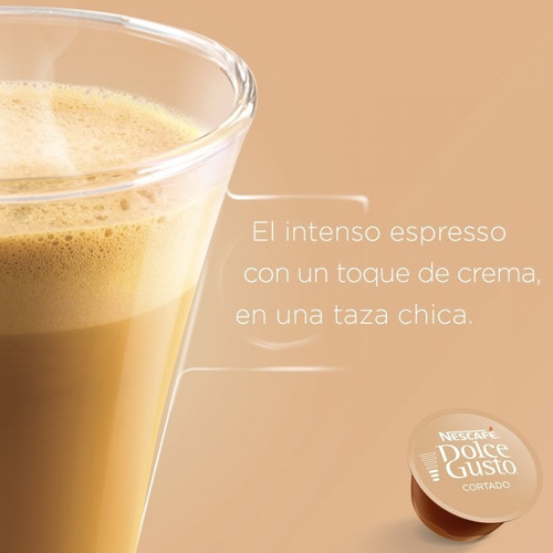 Cápsulas Dolce Gusto Nescafé - Café Cortado
