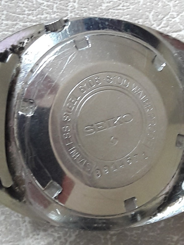 Relógio Antigo Seiko 6106-8100 Automático Water 70 Prof Raro