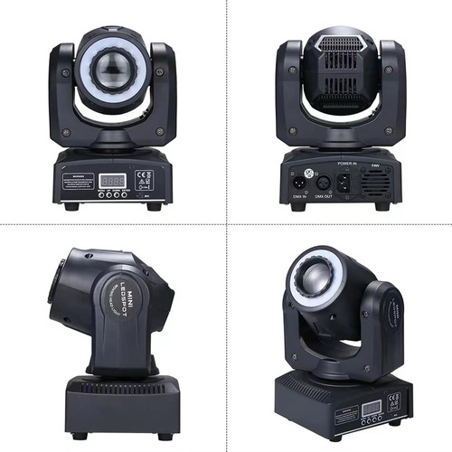 Cabeza Movil Led 60w Luces De Escenario Gobos Multicolor,Cabeza Movil Led 60w Dmx Alta Velocidad Gobos Multicolor Luz de escenario LED cabeza móvil Foowei A-YTD001 110V luces color rgbw