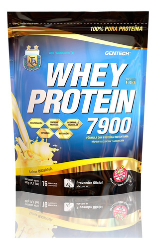 Suplemento En Polvo Gentech 7900 Whey Protein - Sachet X 1kg