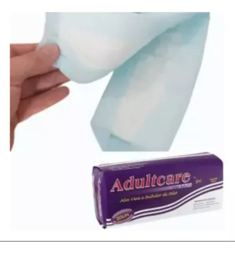 Absorvente Geriátrico Adultcare Pós Parto C/ 20un (kit C/ 2)