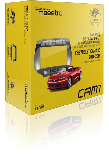 Frente Adaptador Chevrolet Camaro 10-15 Kit-cam1 Plug & Play