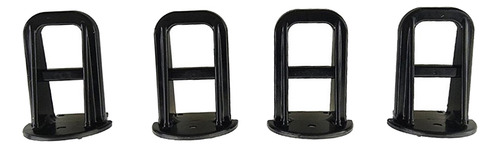 4 Pcs Aterrizaje Extendido Color Negro Repuesto Para