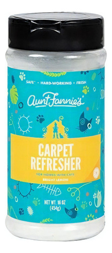 Aunt Fannie's Carpet Refresher Para Olores Y Manchas De Gato