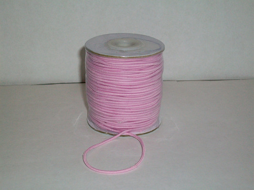 Cordon Elastico Rosa 0.059 in X 50 Yarda