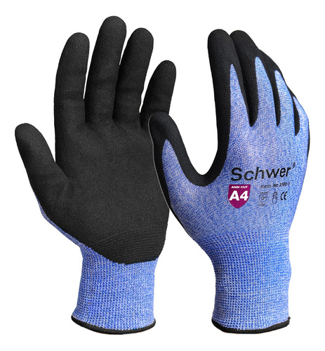 Schwer Air-skin - Guantes Resistentes A Los Cortes Con Extr.