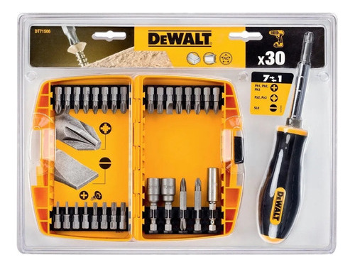 Set De Puntas Destornillador Dewalt Dt71506qz 30 Piezas