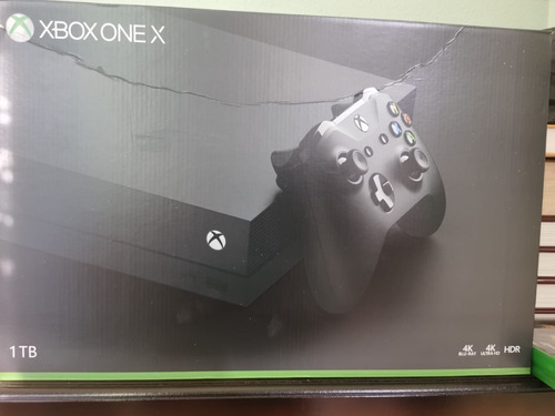 Consola Xbox One X 1tb Color Negro Excelentes Condiciones (Usado)