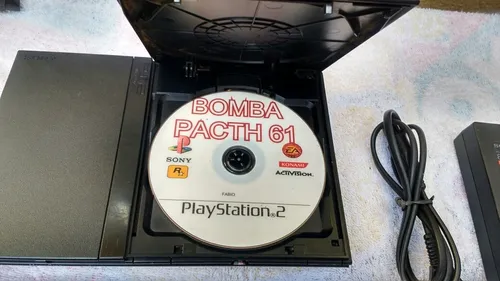 Playstation 2 Slim Completo Funciona Ps1 (Usado)