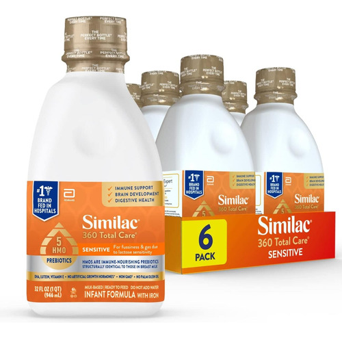 Similac 360 Total Care Sensitive Fórmula Infantil Para Irrit