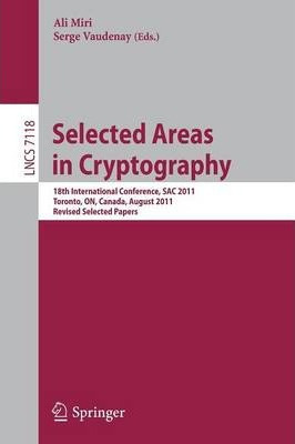 Libro Selected Areas In Cryptography : 18th International...