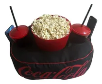 Comprar Kit Almofada Porta Pipocas 2 Copos 1 Balde De Cinema Cola