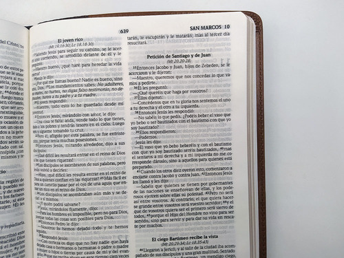 Biblia Rvr2020 Ultrafina Manual Letra Grande Bitono Café 9pt