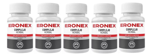 5 Pack Eronex Complejo Herbal Salud  20caps Sfn 5pack 