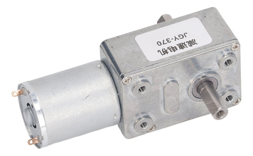 Motor De Engranajes Dc De 25 Kg, 12 Mm, Doble Eje, Autobloca