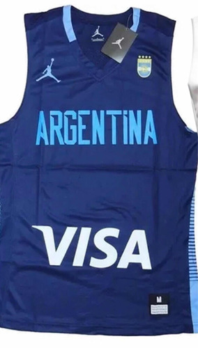 No lo hagas Arthur Conan Doyle Dependencia Camiseta Basquet Jordan Selección Argentina Modelo 2018-19 | MercadoLibre