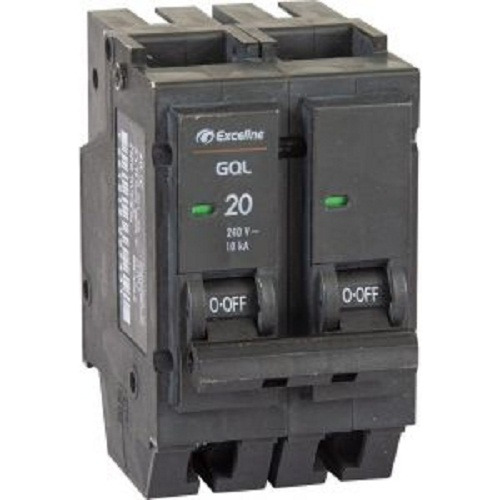 Breaker Empotrable 2x20amp Exceline