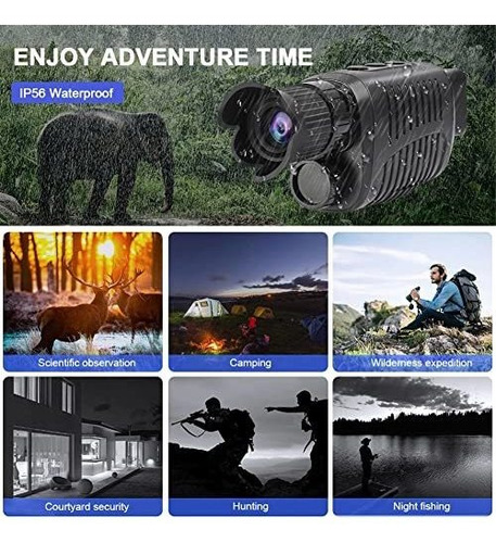 Monocular De Visión Nocturna, Gafas Digitales De Visión Noct