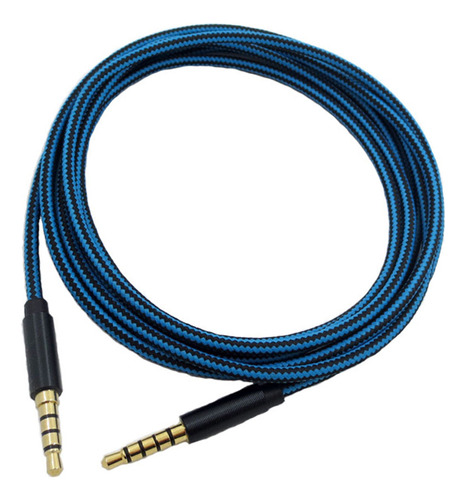 Cable De Audio De 2 M/6.5 Pies Para Reemplazo De Auriculares