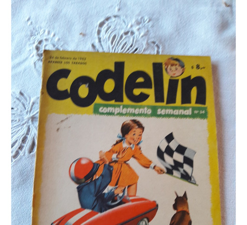 Revista Infantil Codelin Suplemento Semanal N° 34 24/2/1962