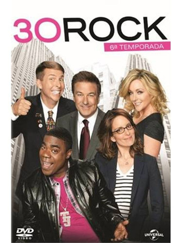 Dvd Box 30 Rock 6ª Temporada 3 Discos