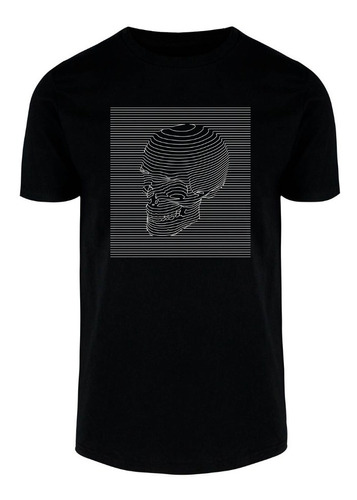 Optical Skull | Playera De Hombre Con Estampado Digital