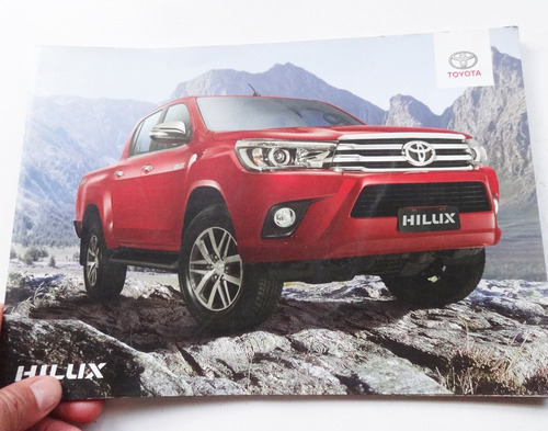 Folleto Toyota Hilux 2018 Pick Up Catalogo No Es Manual 